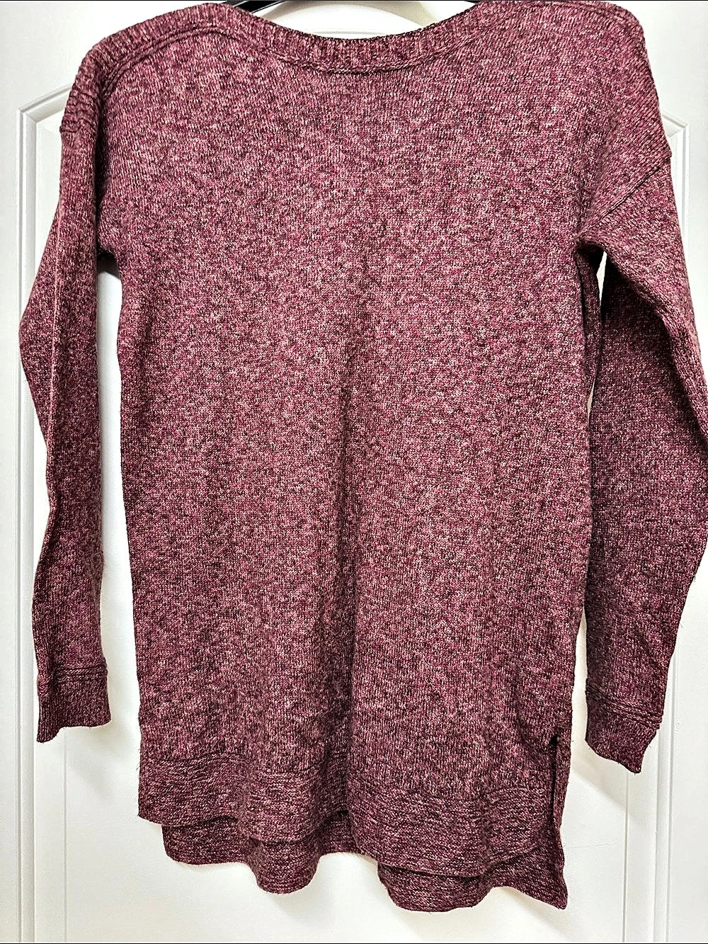 Old Navy Marled Long Sleeve Sweater in Pink & Purple Size Small